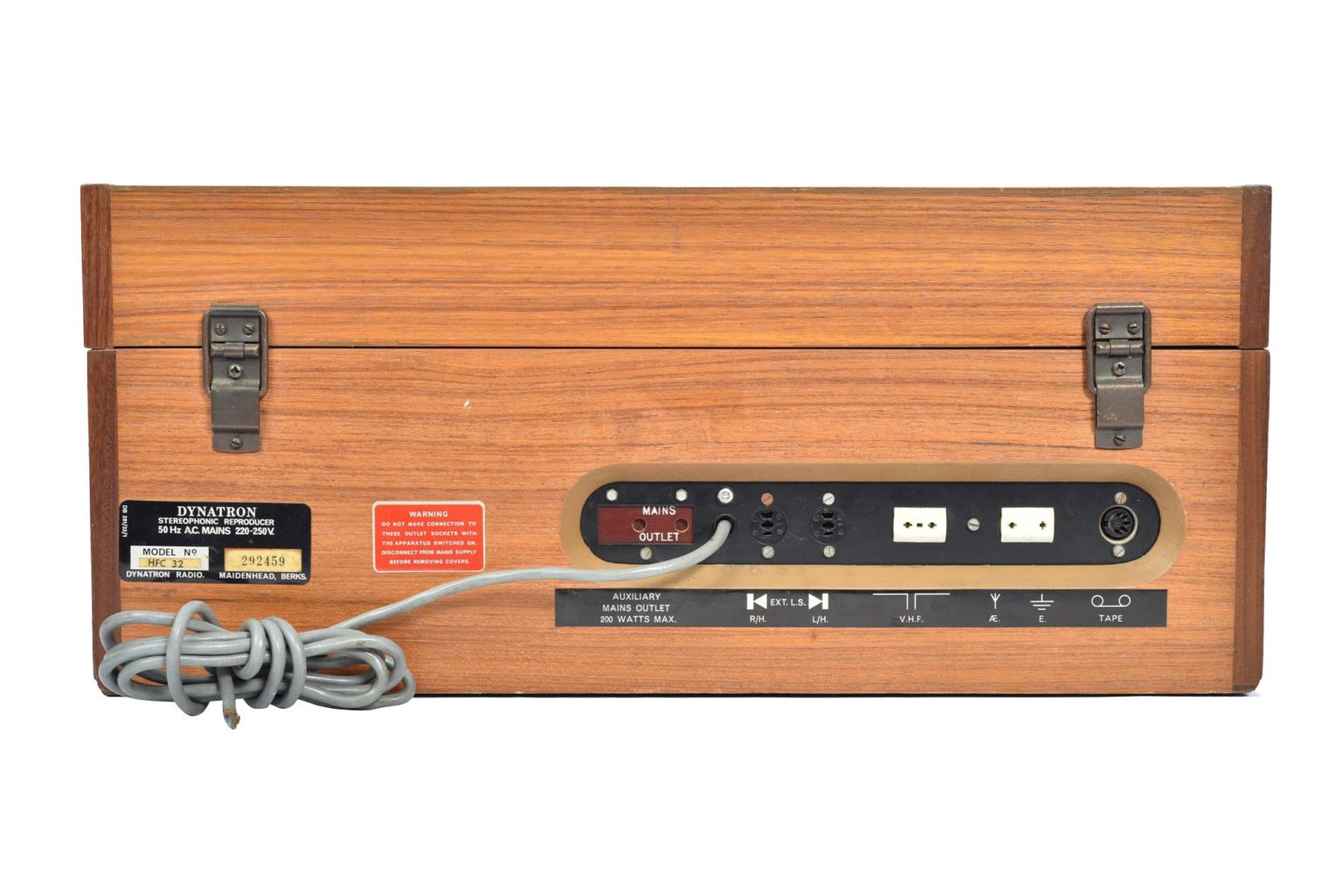 Dynatron HFC 32 radiogram with transpower SRX 26 tuner and Goldring ...