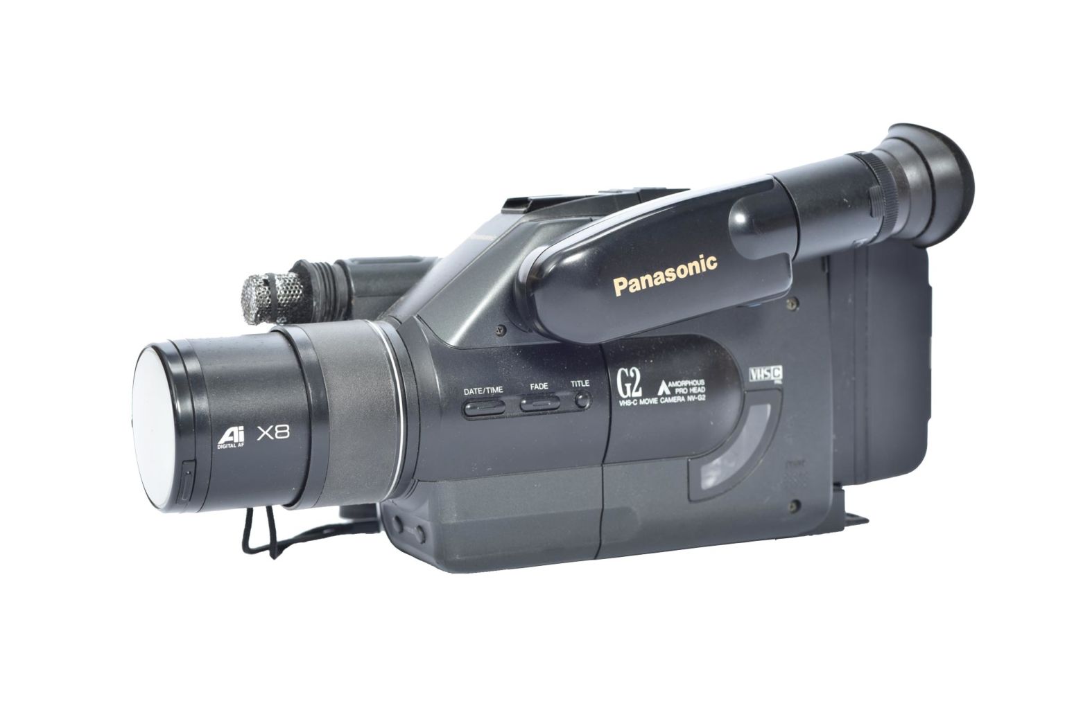 Panasonic NVG2B VHSC camcorder Snellings Museum