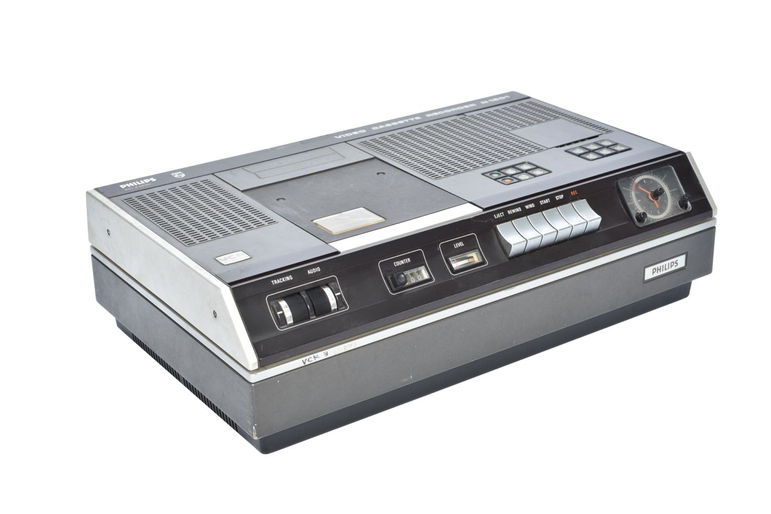 Philips Video Cassette Recorder N1501 Snellings Museum